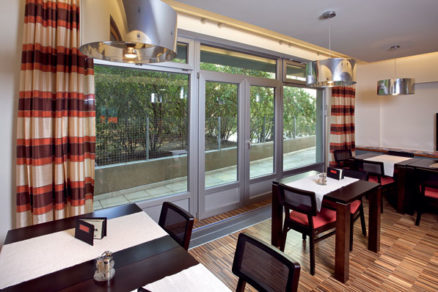 Realizácia plastových okien v penzióne Palouček