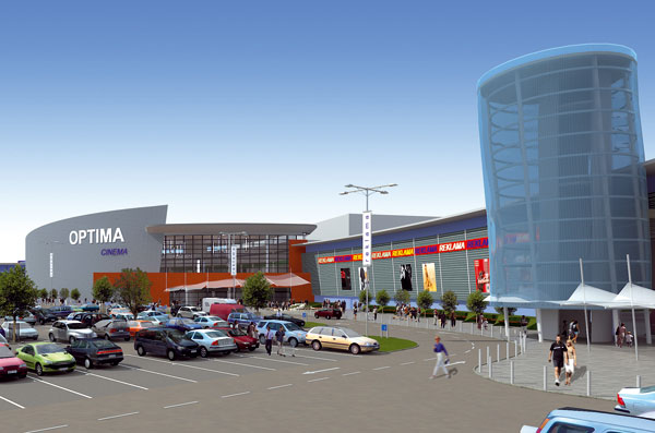 Rozšírená Optima expanduje do obchodu a zábavy