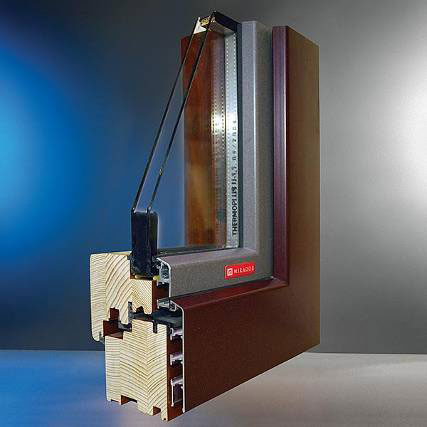 Sériová výroba drevo-hliníkových okien