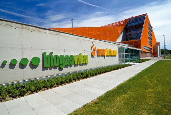 Spaľovňa odpadu a bioplynová stanica vo Viedni