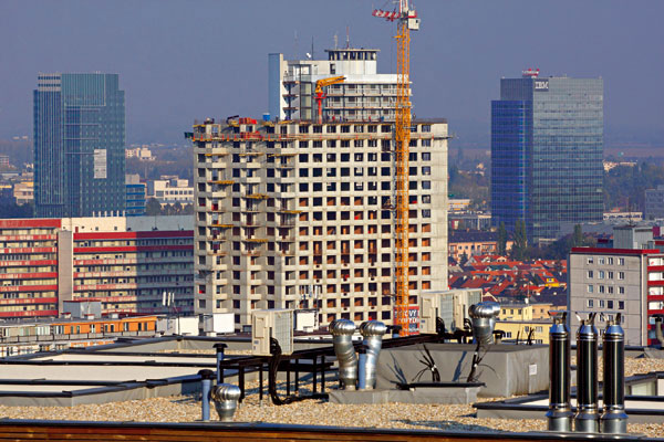 Stavebná produkcia v apríli 2010