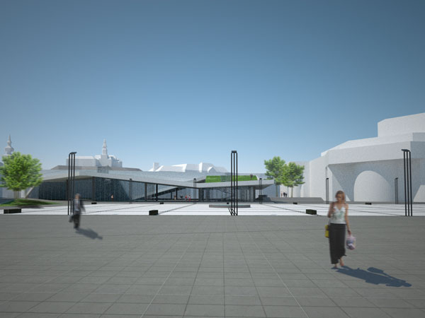 Svätoplukovo námestie v Nitre